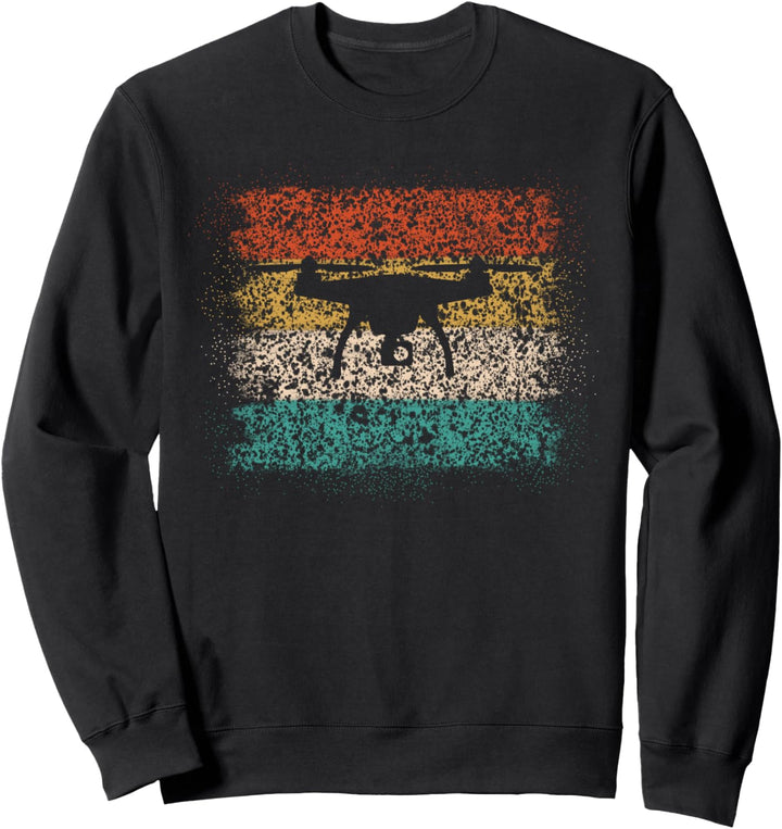 Strips Drohne im Vintage-Stil Sweatshirt