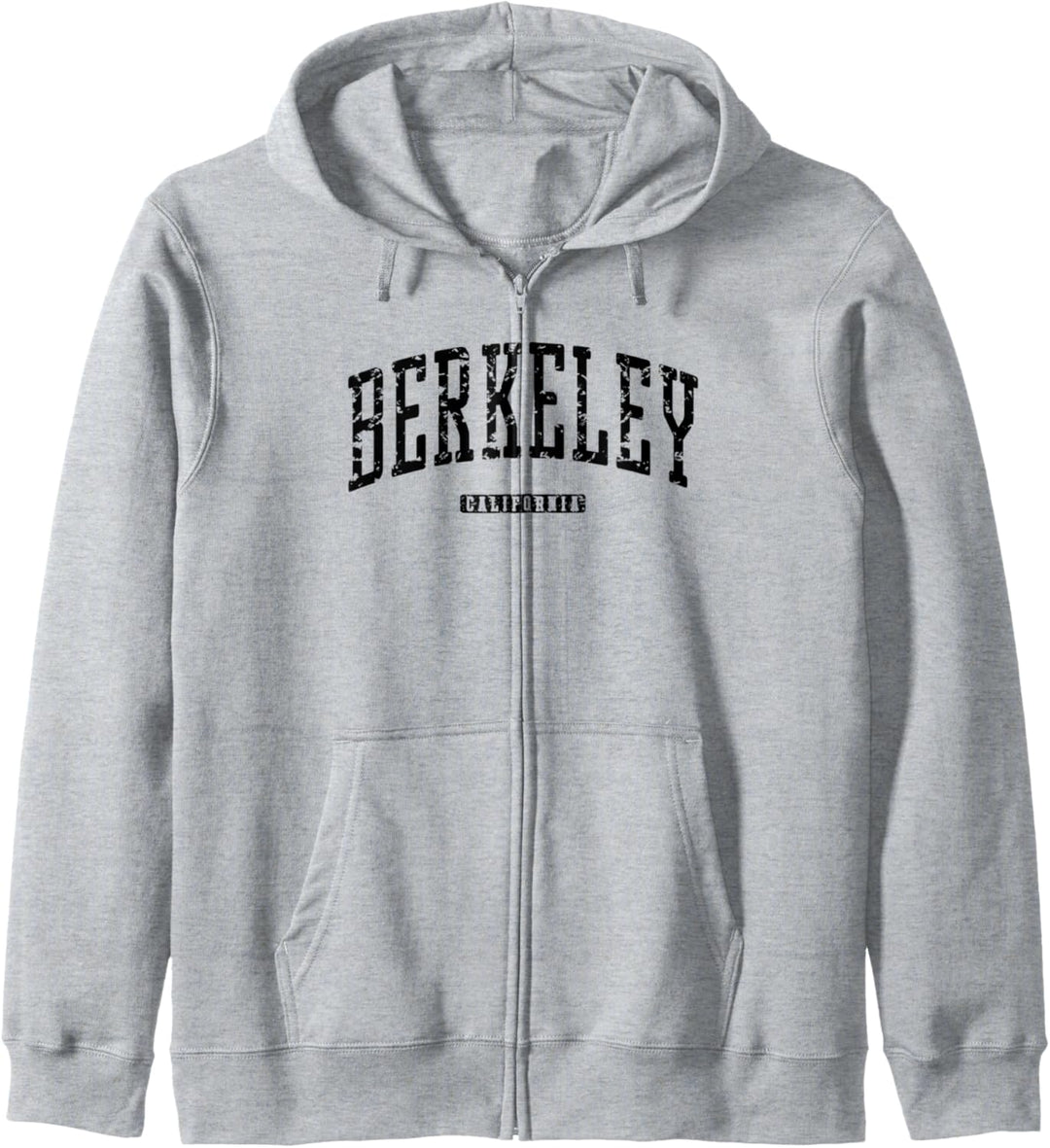 Berkeley California Vintage City Kapuzenjacke