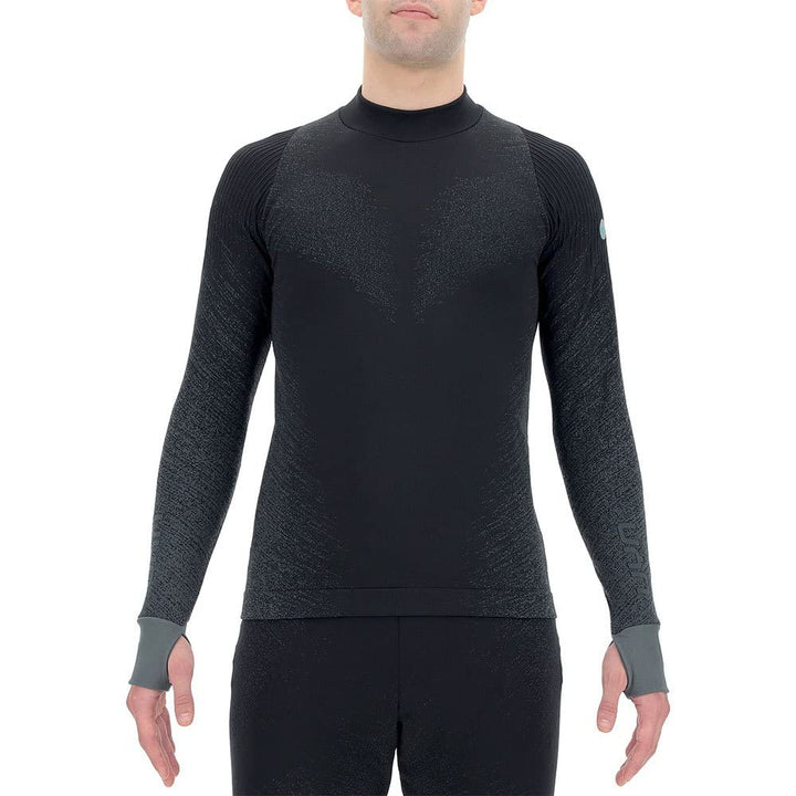UYN Herren Running Exceleration Sweatshirt (1er Pack) M Black/Cloud, M Black/Cloud