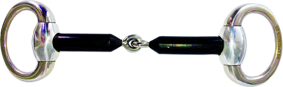 Sprenger - Olivenkopftrense Carbon silber 14.5, silber 14.5