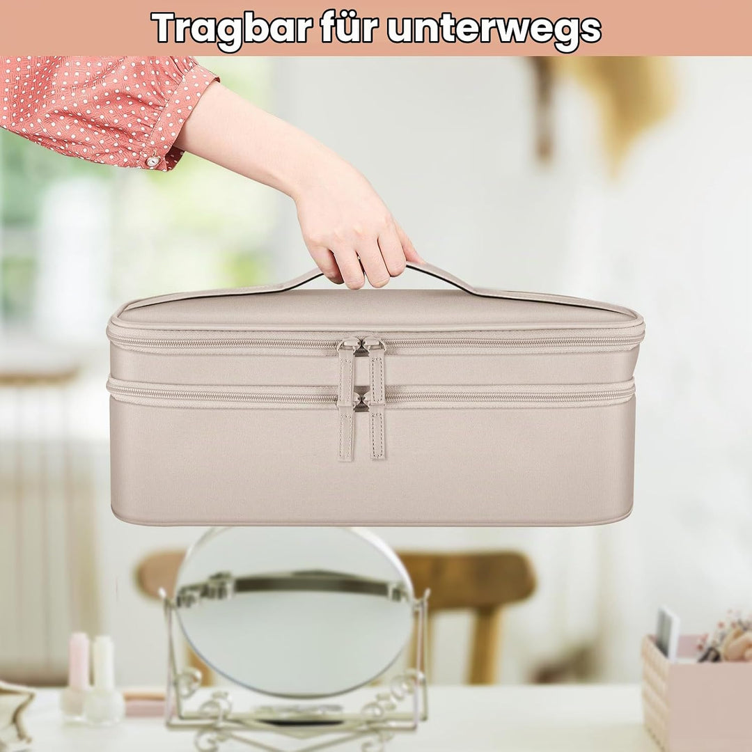 SITHON Reise Tasche für Revlon Salon One-Step Volumiser, Doppellagige Tragetasche für Dyson Airwrap,