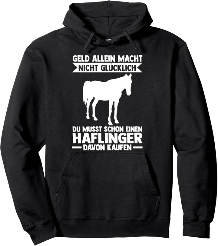 Reitstall Pferd Haflinger Reiten Pferde Pullover Hoodie