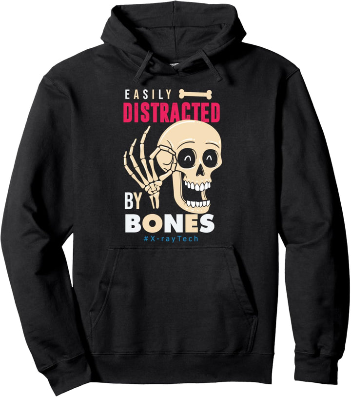 Lustige Röntgentechnik, die leicht von Knochen abgelenkt Pullover Hoodie