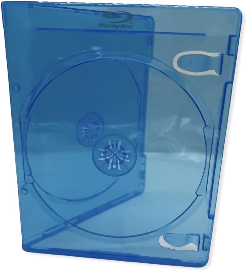 5 x Blu-ray 11-mm-Doppel-Disc-Aufbewahrungsboxen mit Logo von Dragon Trading®
