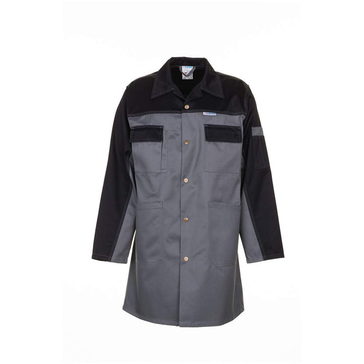 Grösse 62 Herren Planam Tristep Berufsmantel grau schwarz Modell 1244