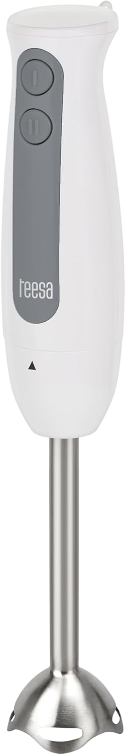 Teesa Handmixer TSA3506 mit Edelstahlklinge 400W, weiss