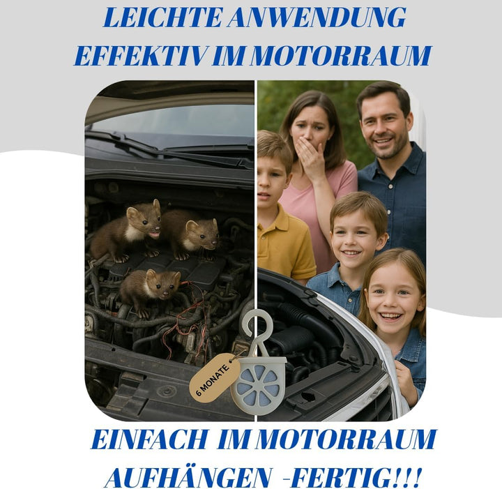 Marderschreck Auto - 6-Monat Marderabwehr Auto Duftstoff Haken Sicher Für Haustiere - Effektiver Mar