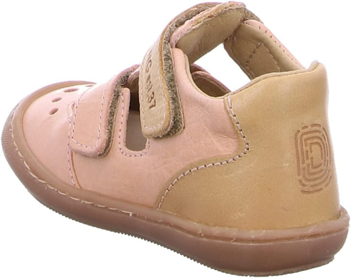 Däumling Sven Mädchen Sneaker 19 EU Schmal Chalk Lachs, 19 EU Schmal Chalk Lachs