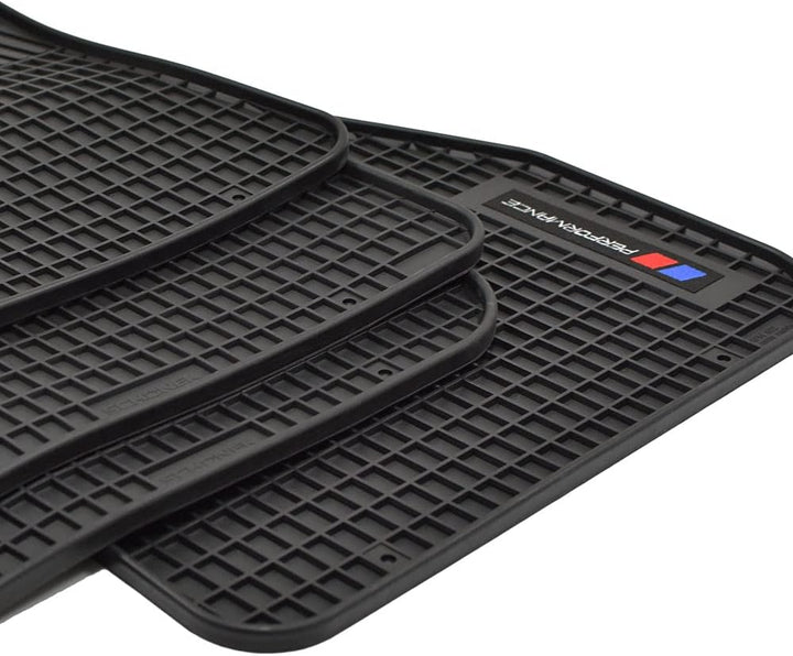 Mattenprofis Edition Gummimatten Gummifussmatten kompatibel mit BMW 4er Grand Coupe F36 ab Bj. 2014