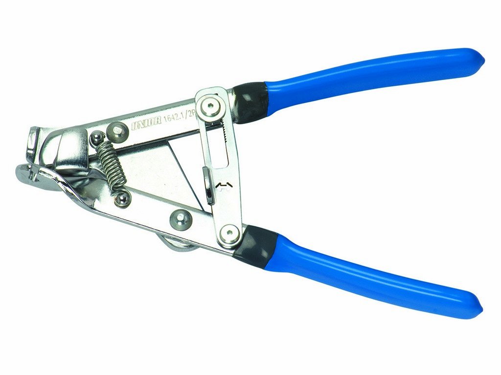Union 2362005800 Bowdenzugspannenzange, blau, 15 x 6 x 6 cm
