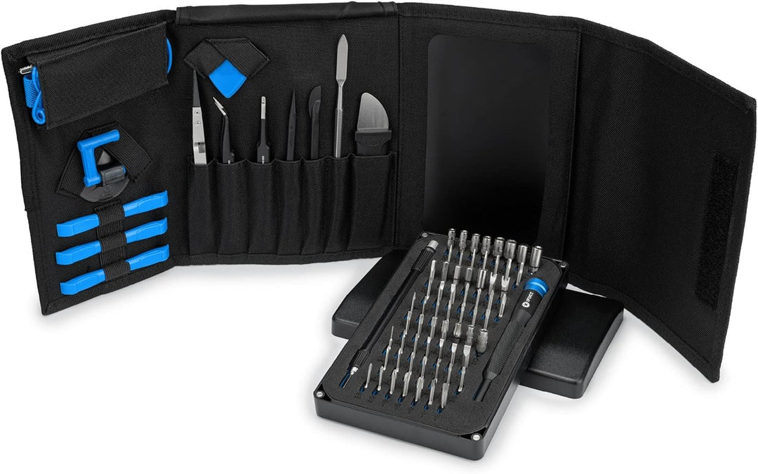 iFixit Pro Tech Toolkit, Werkzeug-Set mit Öffnungs-Werkzeug &amp; Präzisions-Schraubendreher und 64 Bits