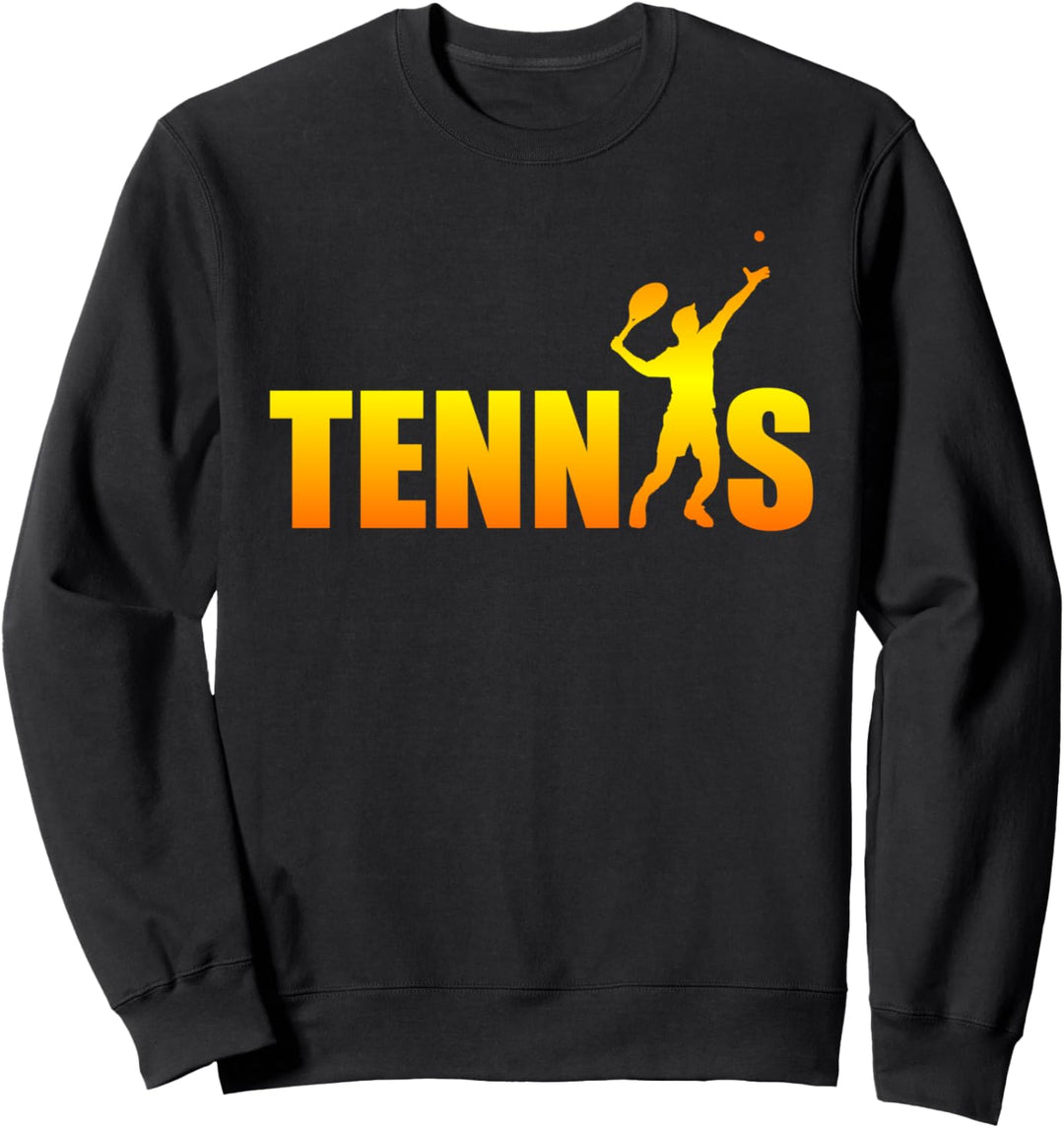 Tennisspieler Tennischläger Tennis Geschenk Sweatshirt