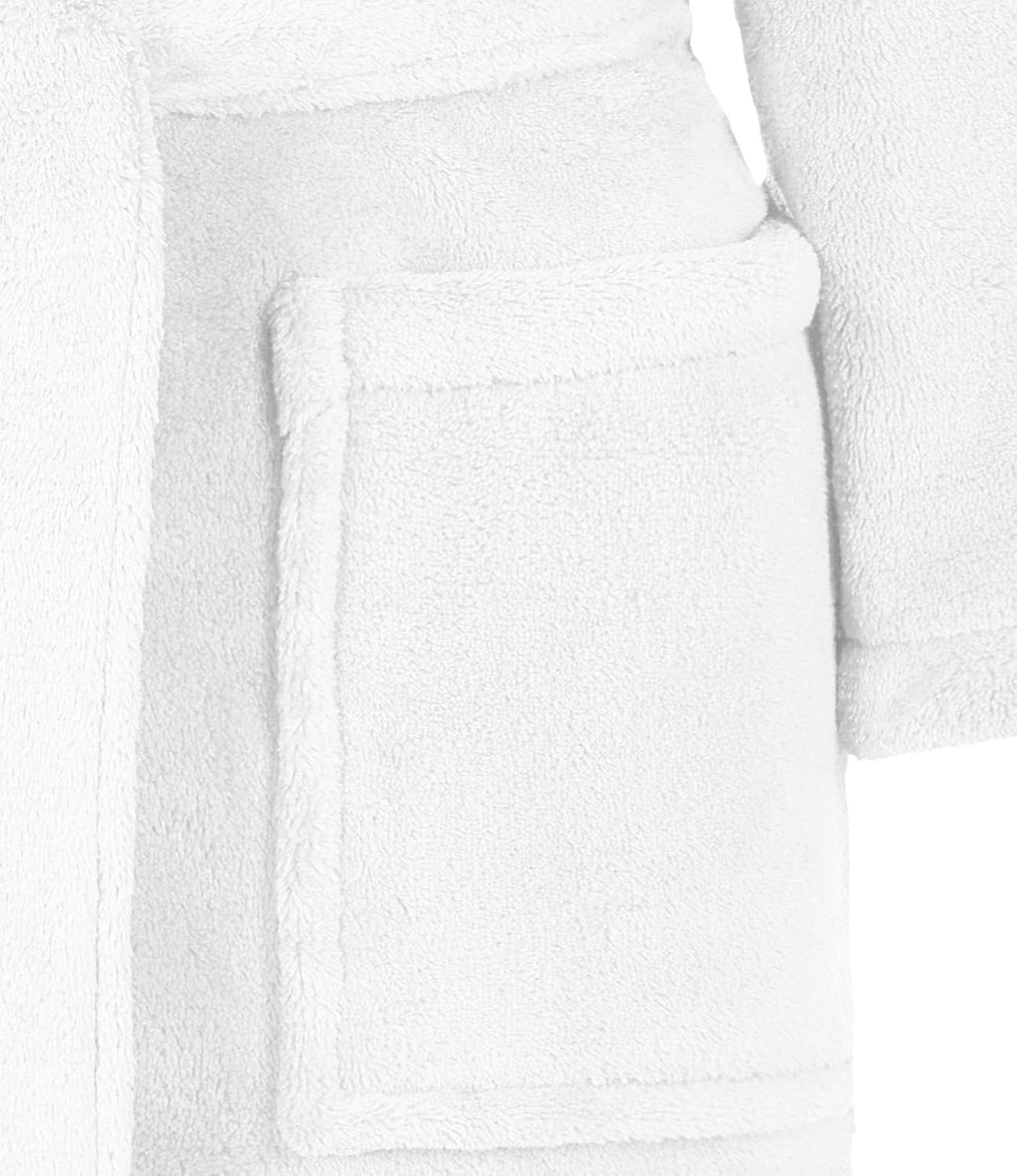 Bettenfee Kinder Bademantel Kuschel Soft Fleece Microfaser mit Kaputze & Taschen Jungen, Mädchen Kin