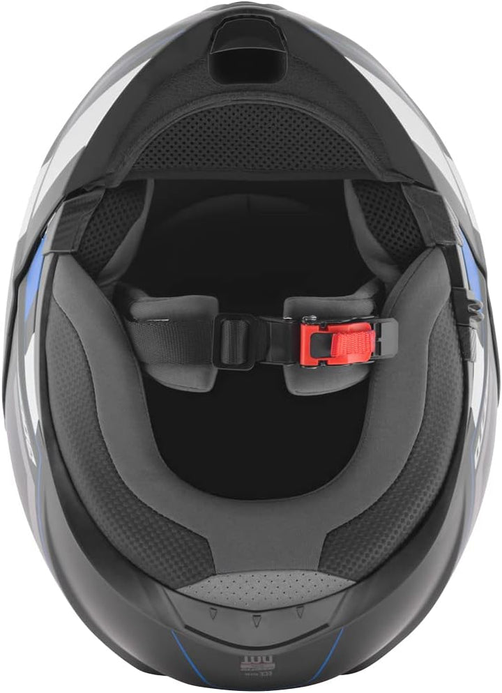 Bogotto FF403 Murata Klapphelm M (57/58) blau/schwarz, M (57/58) blau/schwarz