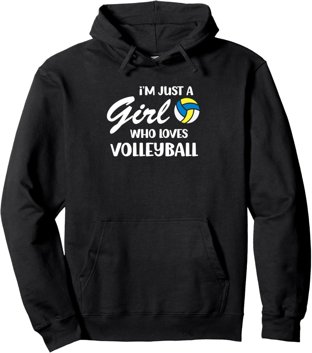 Die Mädchen, die Volleyball S für Teenager Mädchen, Frauen, Pullover Hoodie