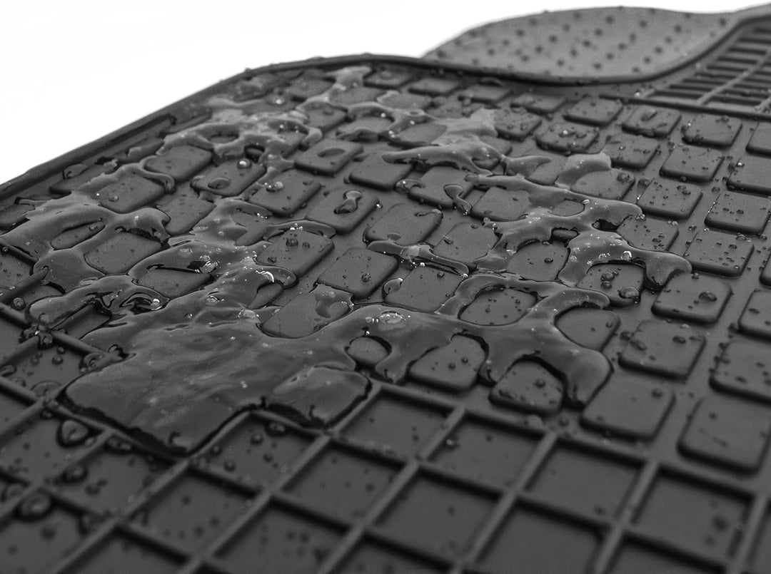 kh Teile Gummimatten passend für Passat B8 Gummi Fussmatten 4-teilig schwarz