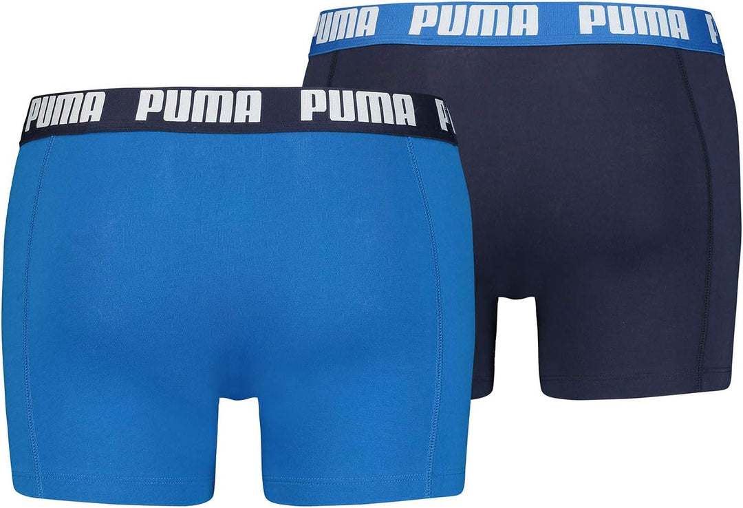 PUMA Herren Basic Boxer Briefs L 420 - True Blue, L 420 - True Blue