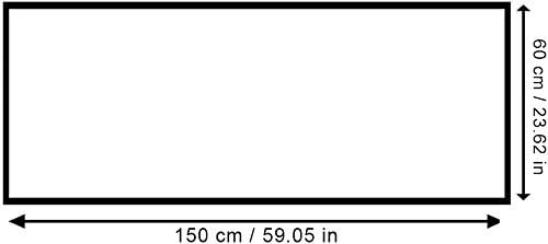 Leinwandbild XXL Landschaft Wandbild Kunst Felsen Blau 150x60 cm Leinwandbild 150x60 cm Blau_c, Lein