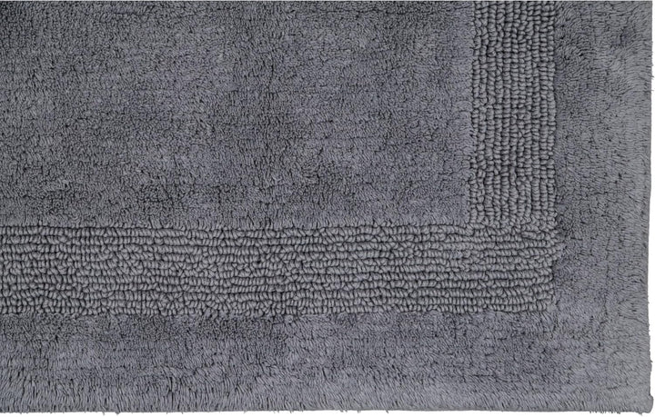 Cawö Badteppiche Luxus Badteppich 1000 anthrazit - 774 70x120 cm, 70x120 cm
