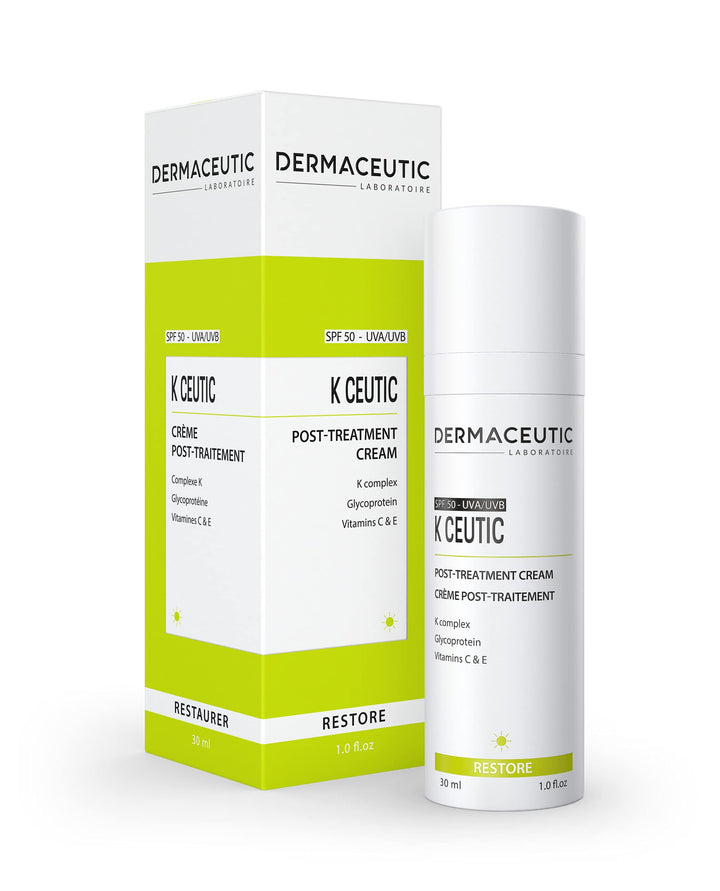K Ceutic de Dermaceutic Nachbehandlungscreme mit K Komplex, Glycoprotein, Vitamin C &amp; E und UV-Filte
