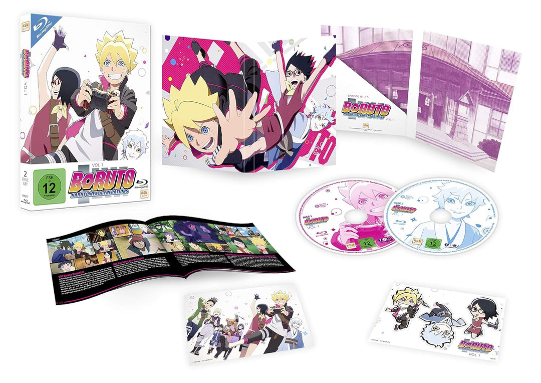 Boruto: Naruto Next Generations - Volume 1 (Episode 01-15) [Blu-ray], Blu-ray