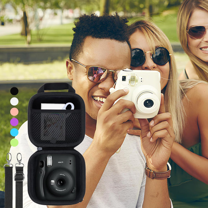 Hartschalen Schutzhülle Tasche Geeignet für INSATX mini 12 / INSTAX mini 11 Sofortbildkameras (Clay