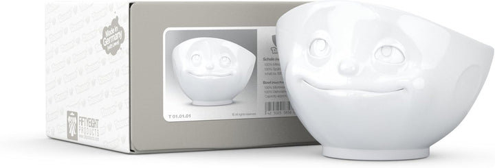 Fiftyeight 2er Schalen-Set VERKNALLT &amp; LECKER / weiss