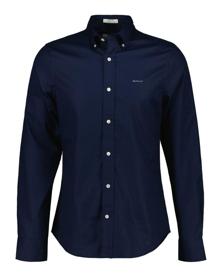 GANT Herren Slim Pinpoint Oxford Shirt Klassisches Hemd S Marine, S Marine