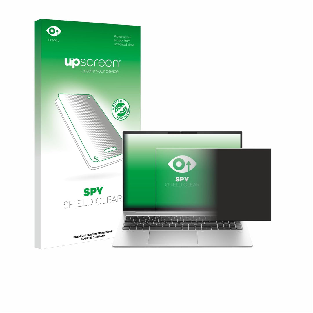 upscreen Anti-Spy Blickschutzfolie für HP EliteBook 860 G10 Made in Germany, Privacy Screen Displays