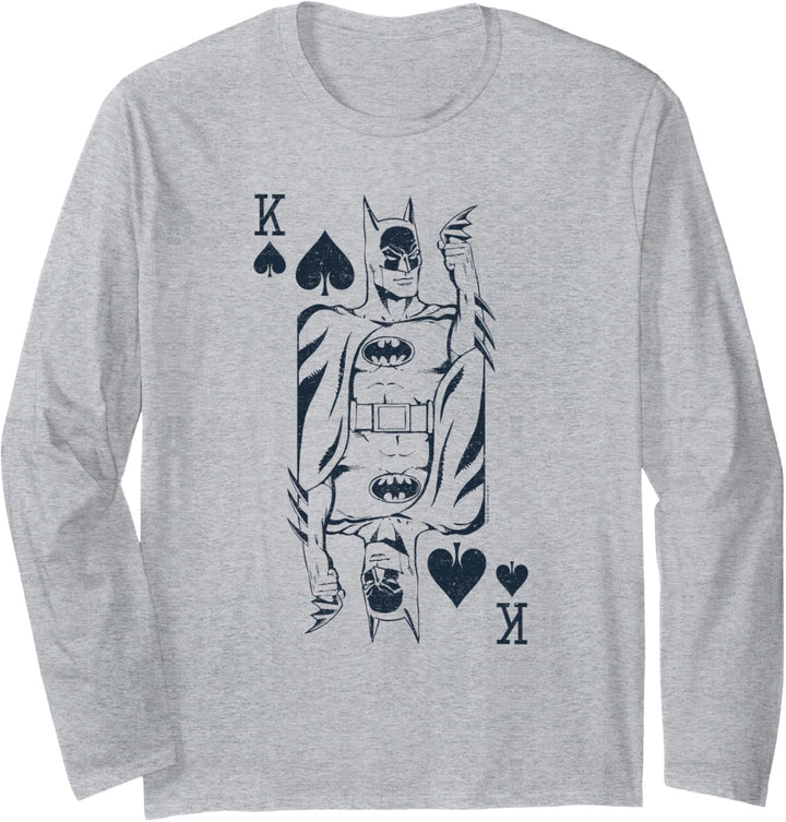 Batman Bat Card Langarmshirt