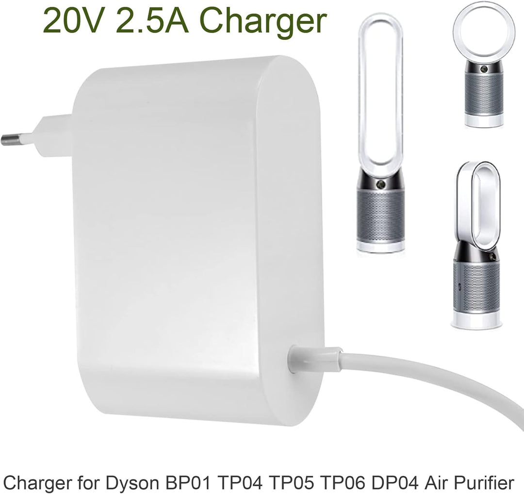 20V Netzteil Ladegerät für Dyson Ventilator/Luftreiniger TP04 TP05 TP06, DP04 BP01 PH02 PH04 PH09, L