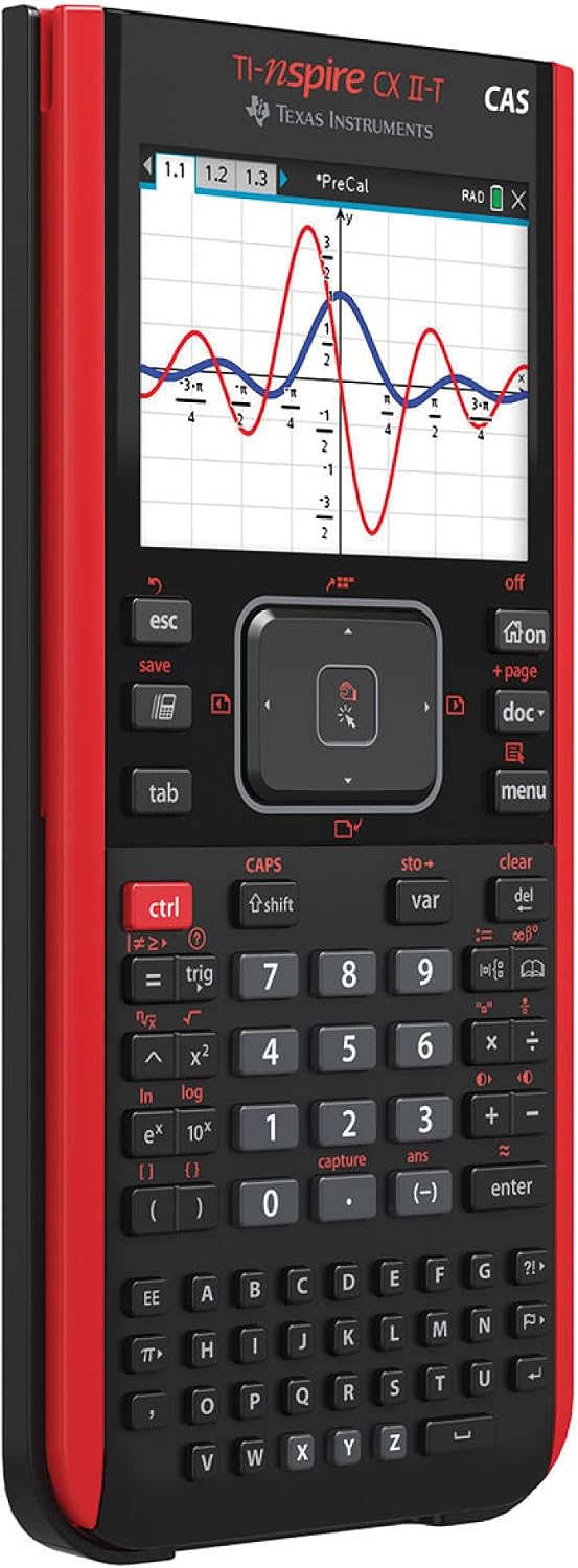 TI-Nspire CX II-T CAS Grafikrechner - Farbdisplay