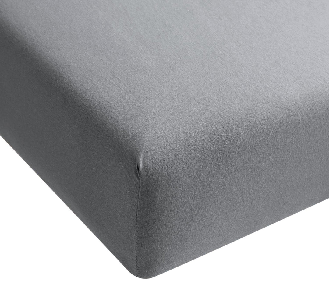 Beddinghouse Jersey Spannbettlaken / 160*200/210 cm / Light Grau