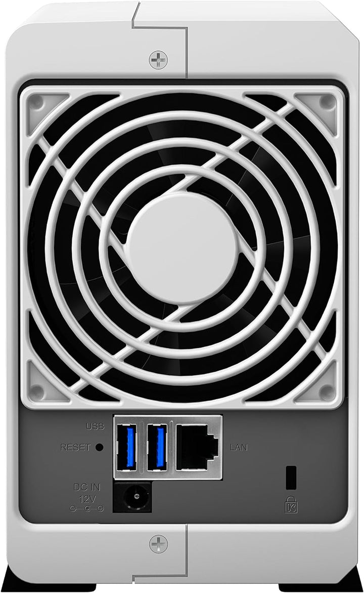 Synology DS218J 8TB 2 Bay NAS Lösung | Eingerichtet mit 2 x 4TB Seagate IrownWolf Fährt Seagate Iron