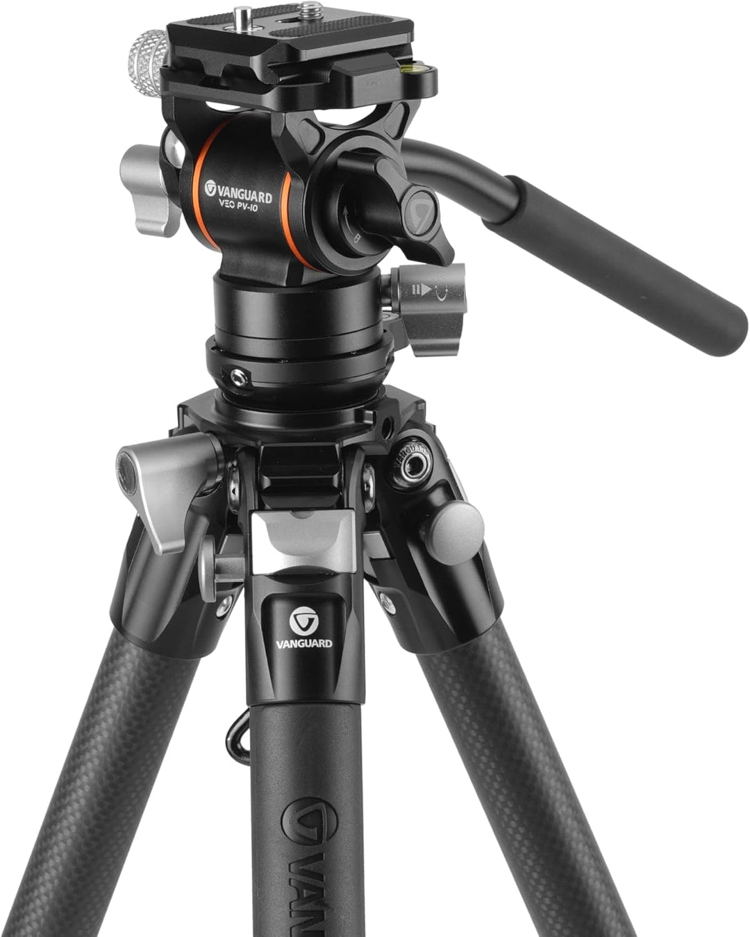 Vanguard Alta Pro 3VLT 235CV10 Kompaktes Videostativ aus Carbon, Kugelkopf Veo PV-10 Kugelkopf Veo P