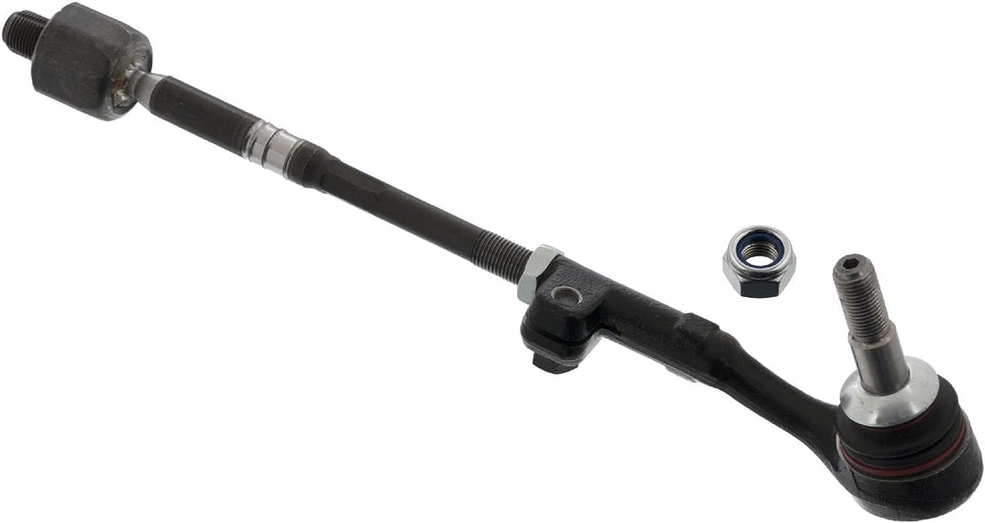 febi bilstein 27719 Spurstange mit Endstück und Sicherungsmutter , 1 Stück Vorderachse rechts, Vorde