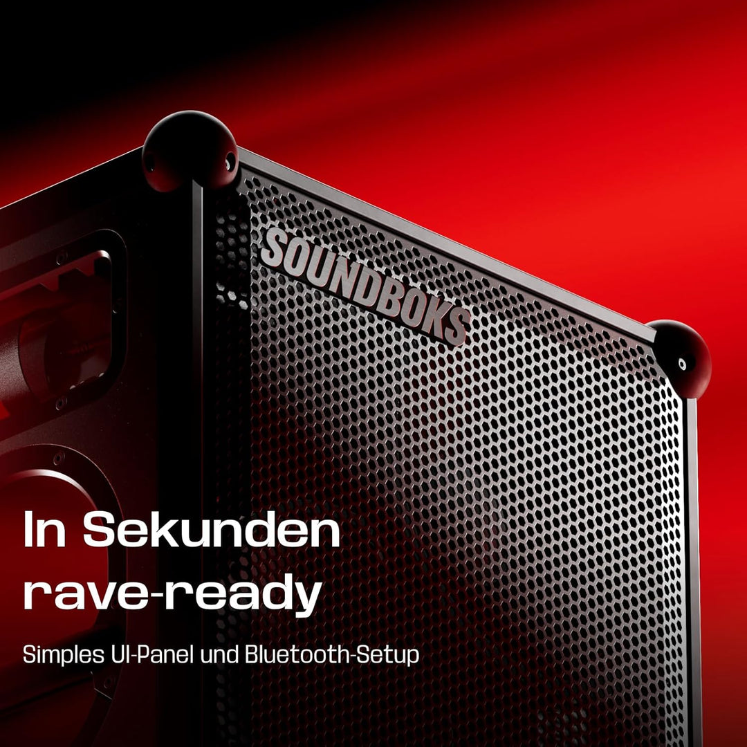 SOUNDBOKS 4 - Bluetooth Performance Speaker - USB-C-Aufladung Akku - Lautester Party Lautsprecher mi