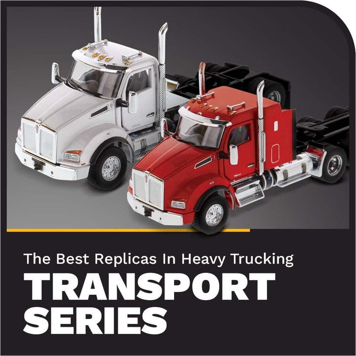Diecast Masters Kenworth T880 SBFA Pusher-Axle Tandem Tractor - Red
