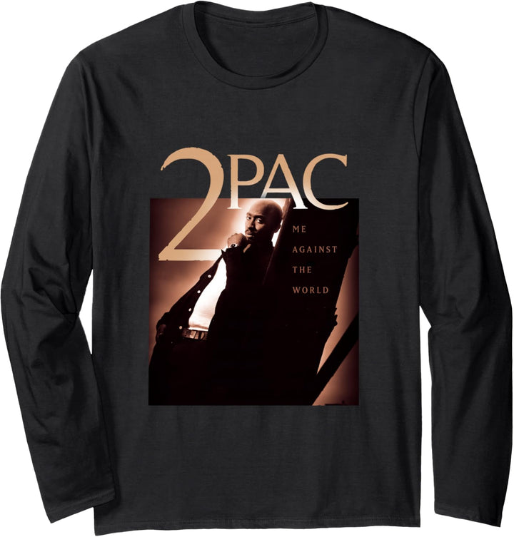 Tupac Ich gegen den Rest der Welt Langarmshirt