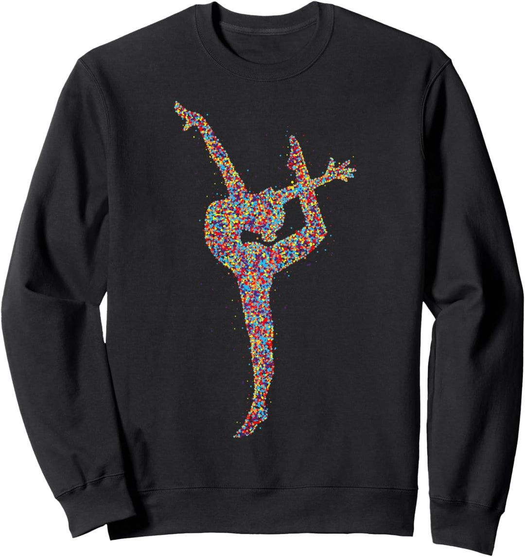 Turnen Turnerin Gymnastik Damen Mädchen Sweatshirt