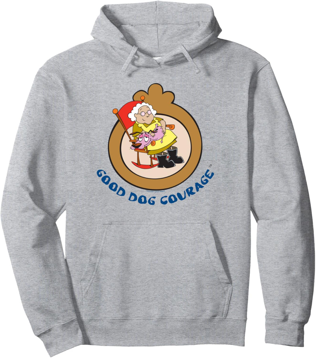 Courage the Cowardly Dog Good Dog Courage and Muriel Pullover Hoodie