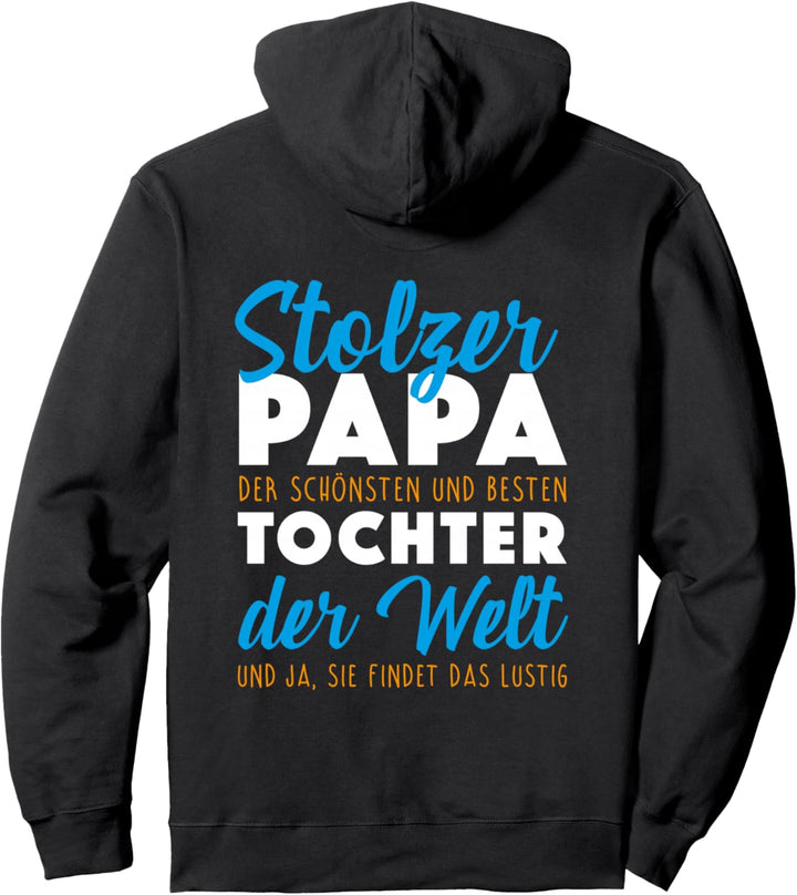 Papa Tochter Outfit Lustiges Vater Geburtstag Vatertag Pullover Hoodie