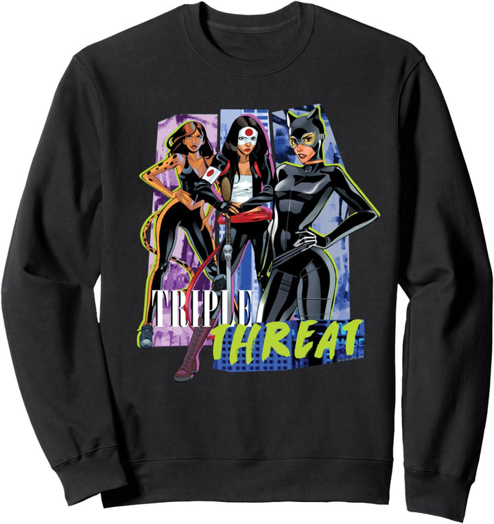 Justice League Triple Threat Sweatshirt