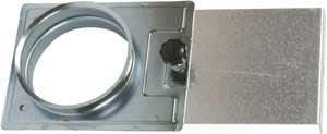 Absperrschieber D=160 mm - Zubehör für die Absauganlage