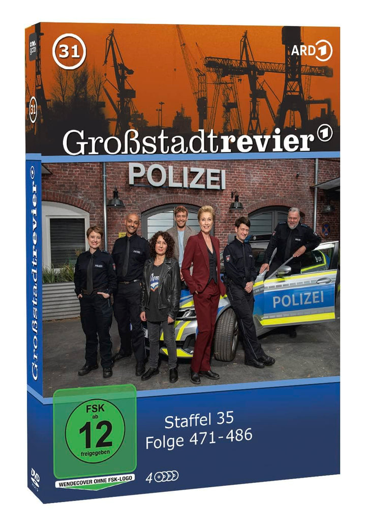 Grossstadtrevier 31 - Folge 471 - 486 (Staffel 35) [4 DVDs], DVD
