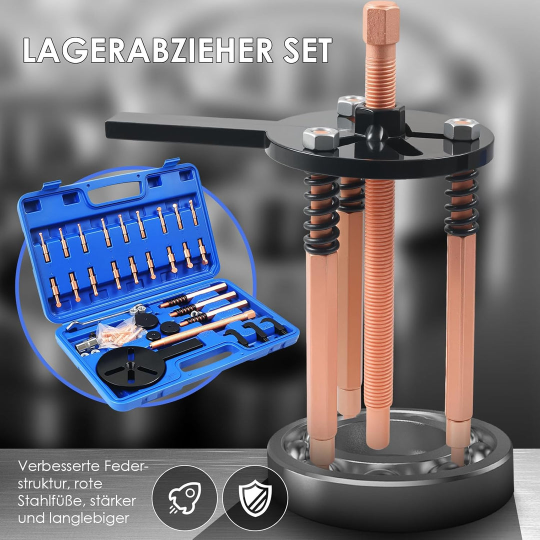 36-in-1 Lagerabzieher Set, Innenlager Abzieher Trennsatz, Lager Demontage Abzieher, Kugellager Abzie