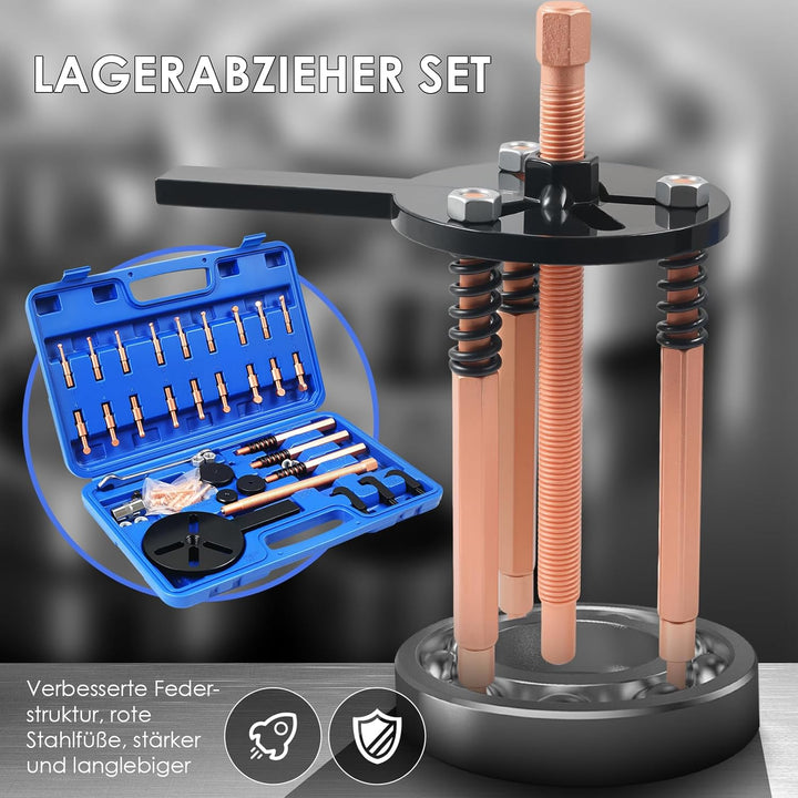 36-in-1 Lagerabzieher Set, Innenlager Abzieher Trennsatz, Lager Demontage Abzieher, Kugellager Abzie