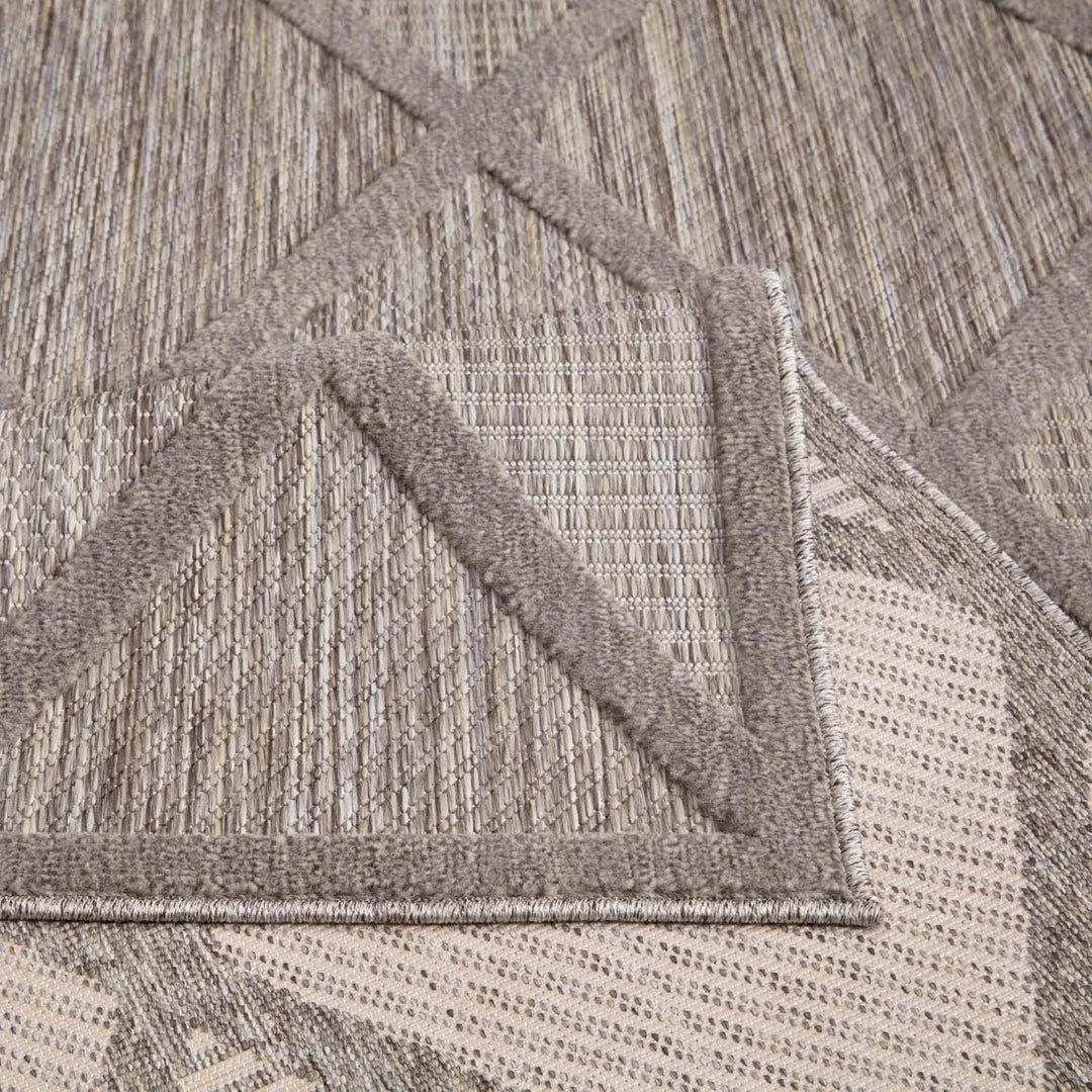 carpet city In-&amp; Outdoor Teppich - 240x340 cm - für Innen-&amp; Aussenbereich - Wetterfest Balkon-Teppic