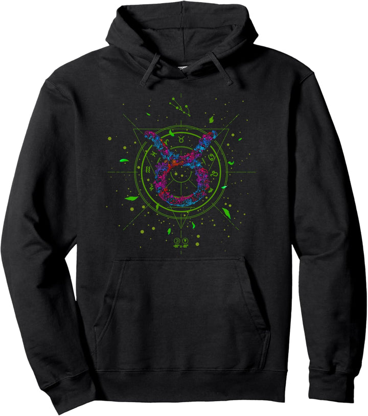 Stier Sternzeichen Horoskop Tierkreiszeichen Frauen Kinder Pullover Hoodie