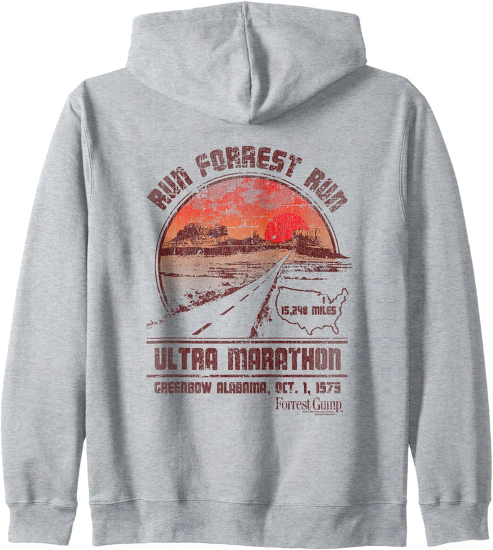 Forrest Gump Ultra Marathon Kapuzenjacke